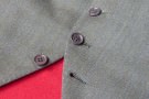 Unfastened Vest Button
