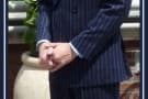 Ralph Lauren Purple Label Chalk Stripe suit
