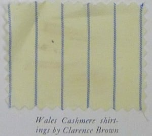 Cashmere Shirting Fabric Rope Stripe Cashmere Shirting Fabric Rope Stripe