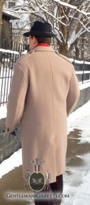 British Warm Overcoat back & epaulets British Warm Overcoat back & epaulets