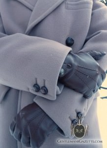 British Warm Greatcoat Leather Buttons British Warm Greatcoat Leather Buttons