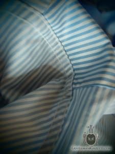 J. Hilburn Shirt Flat Felled Seam