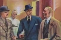 Saxony Suit Fall Fashions Apparel Arts 1930s Saxony Suit Fall Fashions Apparel Arts 1930s