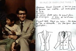 Ferdinando Caraceni for Yves Saint Laurent Ferdinando Caraceni for Yves Saint Laurent