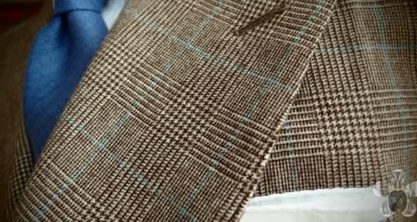 The Double Breasted Glen Check Flannel Suit