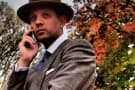 Vintage Mayser Homburg Hat in Brown