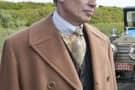Nucky Thompson Ulster Overcoat In Camel