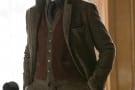 Darmody in Suit with Cardigan in Muted Dark Colors