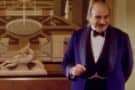 Herule Poirot in Smoking Jacket