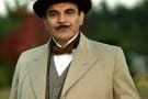Younger Poirot in Overcoat