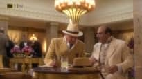Poirot In Summer Suit with Homburg & Pince-Nez Poirot In Summer Suit with Homburg & Pince-Nez
