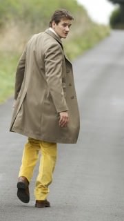 Covert Coat Backview Covert Coat Backview