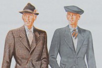 Vintage Fabrics & Fashion Illustrations From 1938
