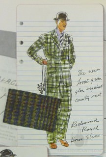 Lovat Green Glen Urquhart Suit