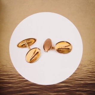Titanic Cuff Link Titanic Cuff Link