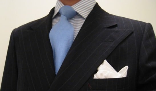 Light Blue Tie with Candy Stripe Shirt Light Blue Tie with Candy Stripe Shirt