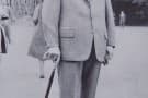 Big Gentleman in Properly Fitting Suit