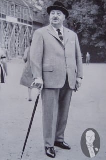 Big Gentleman in Properly Fitting Suit Big Gentleman in Properly Fitting Suit