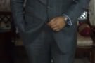 Mid Grey Suit with Light Blue Windowpane