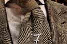 Hand empbroidered 7 - His Lucky Number