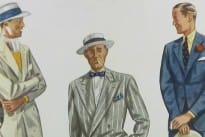 Linen & Wool Summer Suit Fashions in the 1930′s