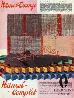 1933 Hänsel-Echo Ad