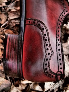 Beautiful Brogueing & Heel Beautiful Brogueing & Heel