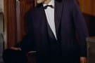 Connery in Dr No in Evening Navy Blue Chesterfield & Homburg