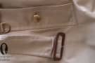 Belt with D Rings, Leather Buckle & Storm Pocket