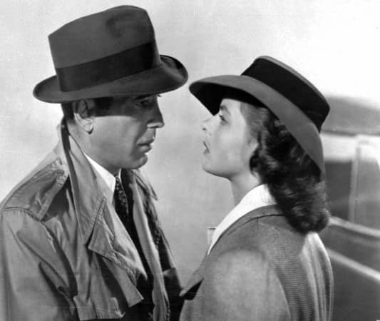Famous Casablanca Trench Coat Scene