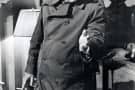 Steve McQueen in Blue Trench Coat 1963