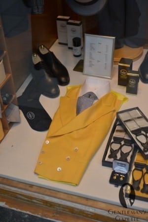 Yellow Morning Waistcoat
