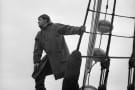 Sailor in duffle coat on November 20, 1942