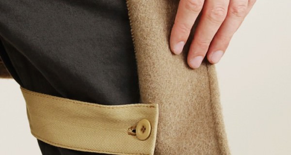 Straps to Tie the Duffle Coat to the Legs