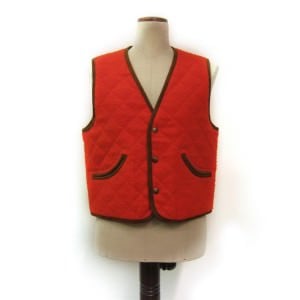 Quilted casentino vest