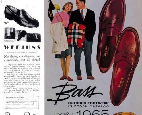 Penny Loafers - Rogers Peet Company & Bass Weejuns 1965