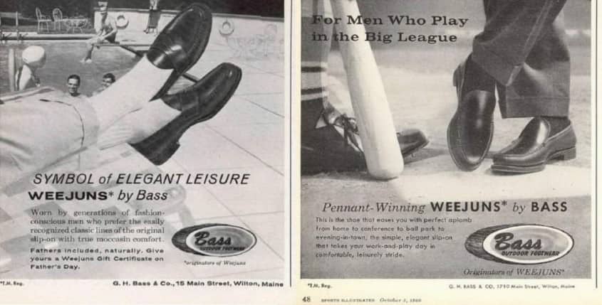 Weejuns in the 1960's - a symbol of elegant leisure