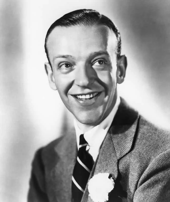 Fred Astaire With Collar Pin