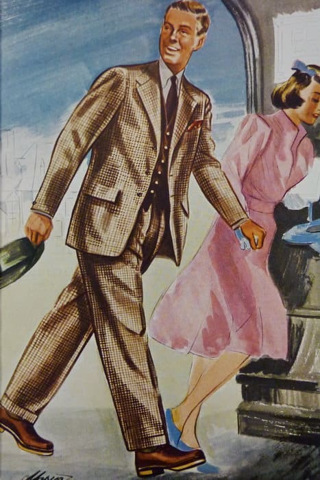 Versatile Spring Houndstooth suit