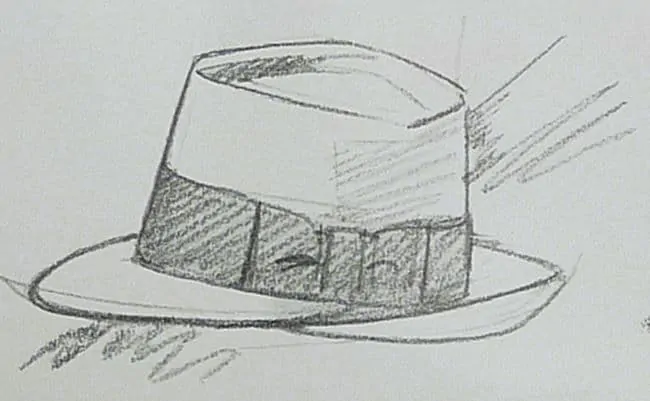 Illustration of a Telescope Hat