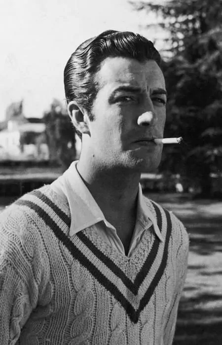 Robert Taylor Tennis Sweater - 1936