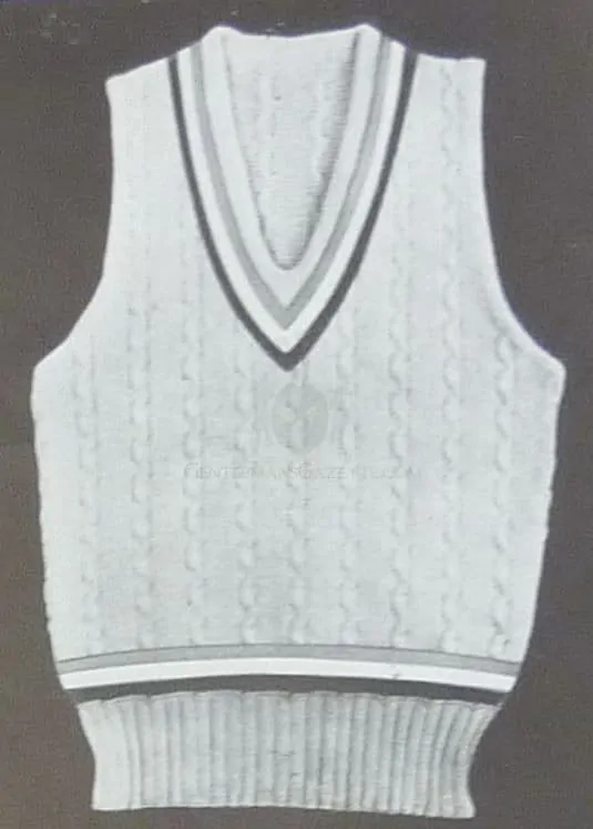 Tennis Sweater Vest / Slipover by McGregor for US Olympic Team 1932
