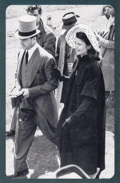 ALY KHAN Hayworth 1949 Morning Suit