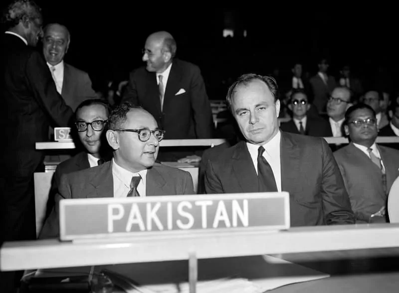 Aly Khan - United Nations - 15th September 1959