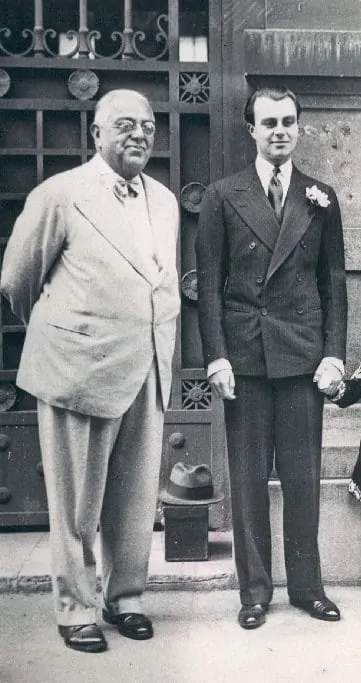 Aly Khan's 1930s Double Breasted Suit