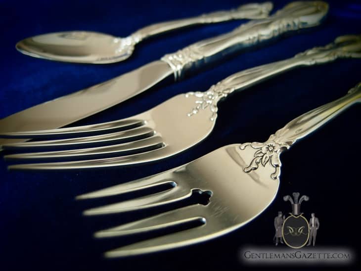 International Elegance Regular Fork Sterling Silver Flatware