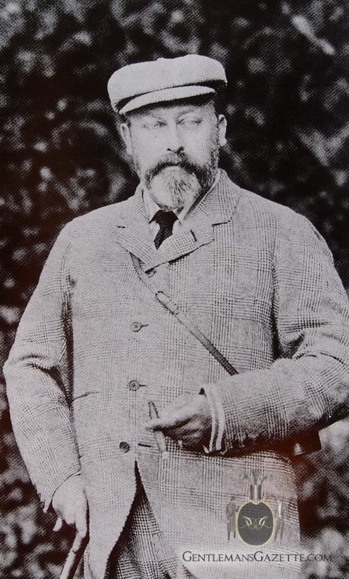 Bertie Edward VII in Tweedside with Ghillie Collar