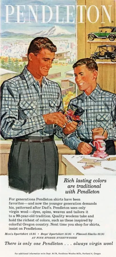 Pendleton Shirt 1959