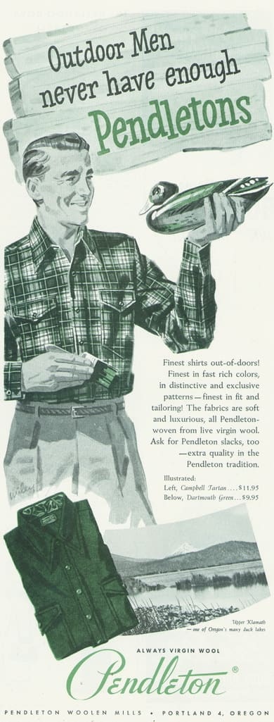 Pendleton Shirt Woolen Mills Men's Plaid Wool Shirts