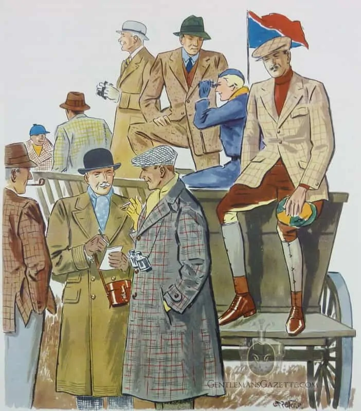 Country Clothes 1930's Tweed, Jacket & Overcoats C.F Peters